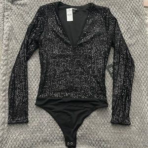 Express Sequin Bodysuit